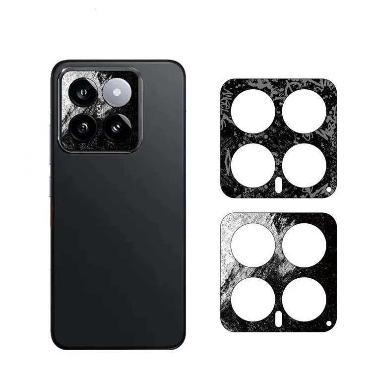2VNT Spalvinga Hidrogelio Fotoaparato Objektyvą Odos Xiaomi 14PRO Galiniai Ekrano apsaugos Xiaomi 14 14pro 3M Apsaugine Flim Lipdukas