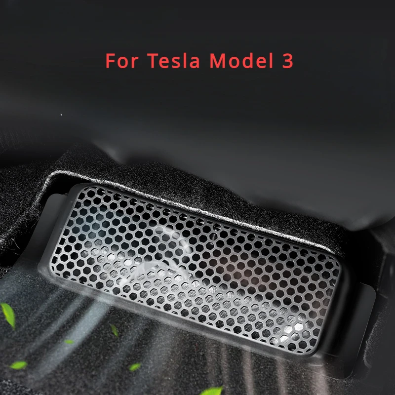 Automobilių Oro Angos Dangtelis Tesla Modelis Pagal 3 Sėdynių Ventiliacijos Anga Dulkių Padengti Automobilio Stiliaus Interjero Aksesuarai Tesla Modelis 3