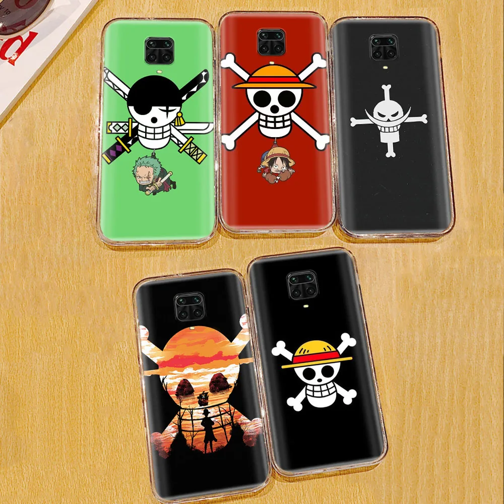 Skaidrus Case for iPhone 5 5S SE 6 6S 7 8 Mini 12 11 Pro XR Max Piratų Kaukolės