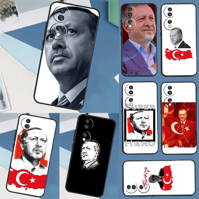 Turkija Recepas Tayyipas Erdoganas Atveju, Huawei P20 30 Pro P40 Lite P Smart Z Nova 9 Garbę X8 X9a 50 70 Magic 5 Pro Dangtelį