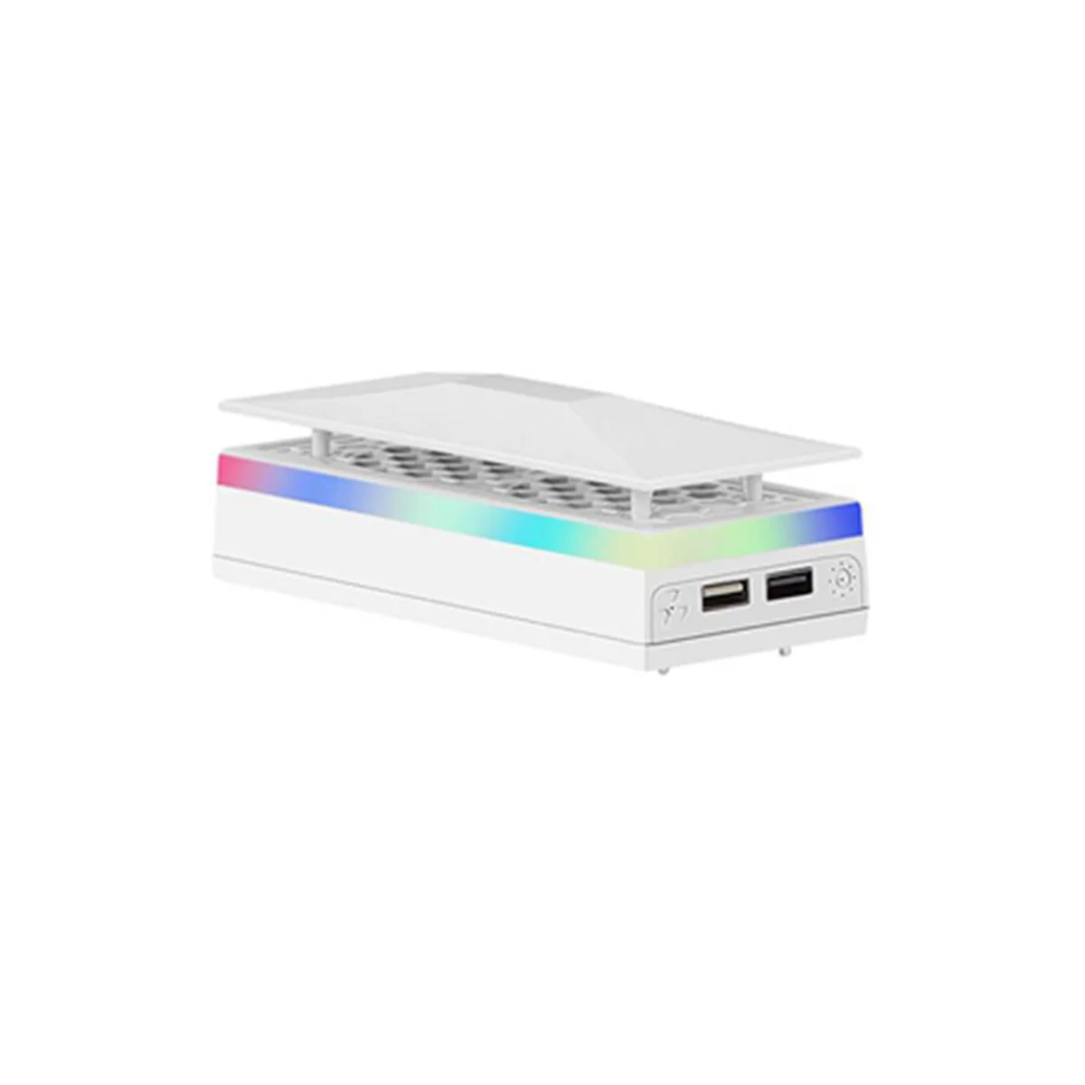 Žaidimų Konsolės Aušinimo Ventiliatorius 3 Greitis Reguliuojamas Aušintuvas USB Įkrovimo lizdas su Atmosfera Šviesą Serija