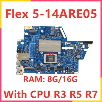 19793-1 19793-3 19793-1m Lenovo IdeaPad Flex 5-14ARE05 Nešiojamas Plokštė LC55-14A Su R3 R5 R7 CPU 8G RAM 16G 5B20S44392