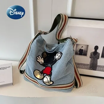 Disney Mickey Naujas Moterų Maišas Prabangos Prekės ženklo Mados Moterų Pečių Maišą Didelės Talpos Daugiafunkcinis Rankinėje Mielas Animacinių filmų