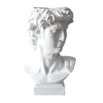 Graikų Romėnų Stiliaus Statula Gėlių Vaza Kūrybos Statula Bonsai Puodą Dervos Konteinerių Unikalus Dovydo Skulptūra, Rašiklis, Kanceliarinių prekių saugojimo
