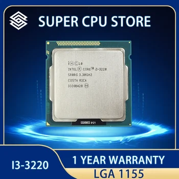 Intel Core i3 3220 Procesorius 3.3 GHz 3M Cache, Dual-Core CPU SR0RG LGA 1155