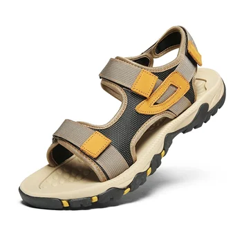 Karšto pardavimo vyriški batai Vasaros sandalai Vyrams yra didelė 38-47 Lauko paplūdimio laisvalaikio bateliai Mados vyriški sandalai