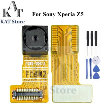 KAT Sony Xperia Z5 E6653 E6603 E6633 Susiduria Selfie Priekinė Kamera Modulis Flex Kabelis atsarginės Dalys