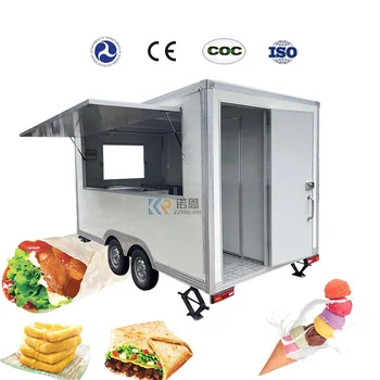 Maisto Priekaba 2023 Naujo Dizaino Mobiliojo Maisto Sunkvežimis Koncesijos Individualų Virtuvės Įranga
