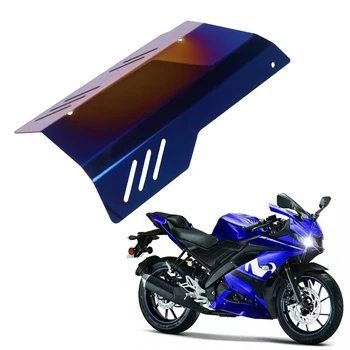 Motociklo Išmetimo Vamzdis Duslintuvo Raštas Šilumos Skydas Padengti Guard Anti-Plikymo Padengti Yamaha YZF R15 V3 2017-2021