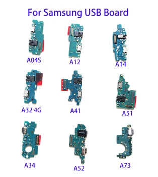 Naujas USB Valdybos Įkroviklio Įkrovimo Dokas Port Jungtis, Flex Kabelis Samsung Galaxy A12 A22 A32 A33 A42 A52 4G A53 A73 A72 A34 5G