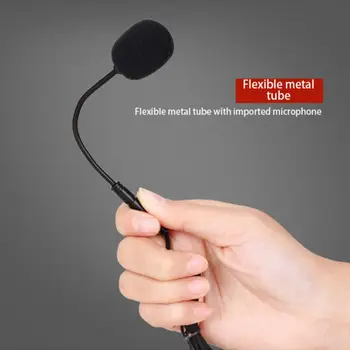 Nešiojamų Mini 3,5 mm Mikrofono Kondensatoriaus Clip-on Atvartas Lavalier Mic Laidinio Telefono Nešiojamas KOMPIUTERIS Muzikos instrumentas
