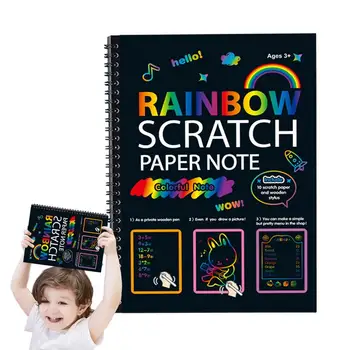Nulio Rainbow Art Vaikams Vaivorykštė Nulio Knyga Menas Nustatyti, Mini Pažymi, Gyvulių Stuffers Vaikų Dailė ir Amatai 