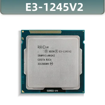 Originalus E3-1245v2 E3-1245 v2 E3 1245 v2 CPU Procesorius 3.4 G (8M Cache, 3.40 GHz) Quad Core 22 nm 77 W scrattered vienetų