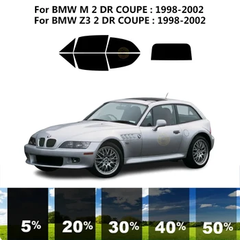 Pjaustytuose nanoceramics automobilių UV Lango Atspalvis, Rinkinys, Automobilių Langų Plėvelės BMW Z3 E36 2 DR COUPE 1998-2002 m.