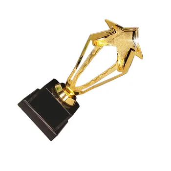 Trophy Apdovanojimą Gold Prizas Dėkingi Trofėjų Plastiko Puodelis Vaikams Ceremonija Dovana Futbolo Žaislai Nugalėtojas Puodeliai Krepšinio Dovanos Star