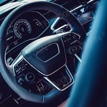 Vairas Valdymo Mygtukai Audi R8 Serijos A4, A4L A5 A6 A8 LCD Mygtuką OEM Stiliaus Klavišai Smart Start Mygtukai MMI Sistema