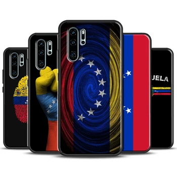 Venesuelos vėliava Atveju, Huawei P20 30 P40 Pro Nova 5T 9 P Smart Z 2021 Coque Už Garbę 50 Lite 10i 9X